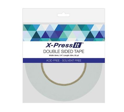 X-Press Double Sided Tape 6mm, 50m