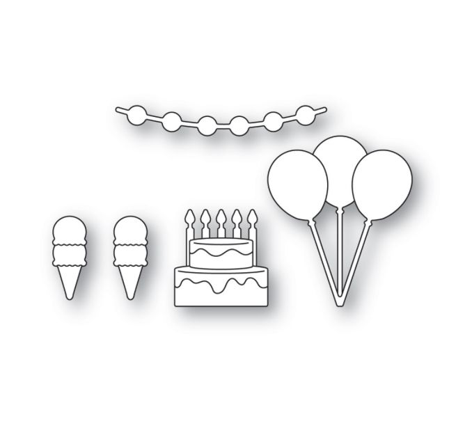 Corner Shoppe - Birthday Celebrations, Die