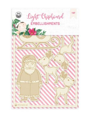 Santa&#39;s Workshop - Chipboard Embellishments 02