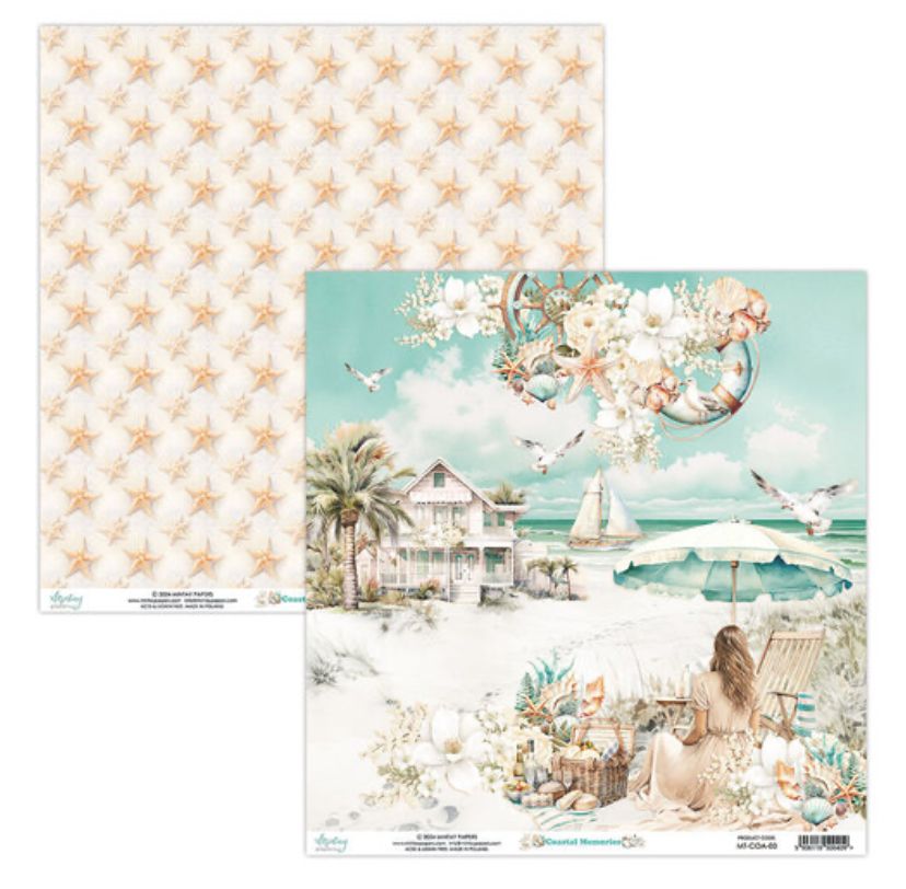 Coastal Memories 12x12 Patterned Paper 03