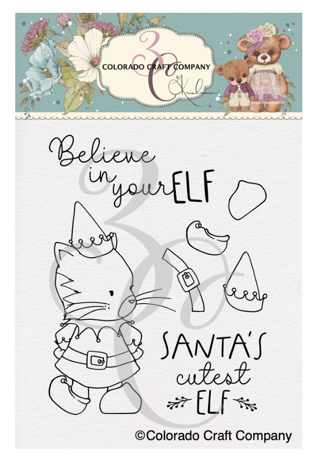 Cutest Elf - Clear Stamp