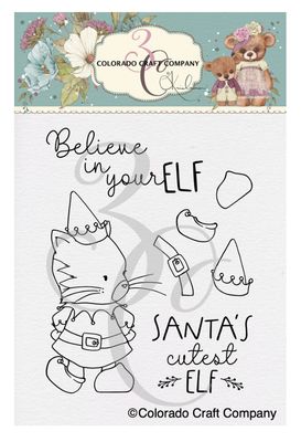 Cutest Elf - Clear Stamp