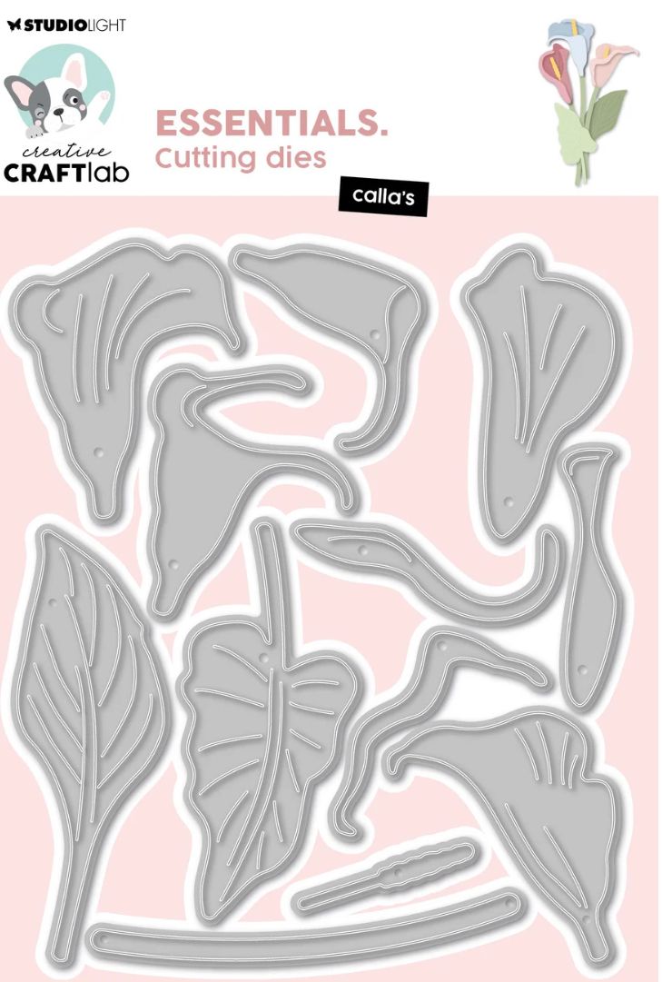 Calla&#39;s - Essentials Cutting Dies, Creative Craft Lab 12pcs