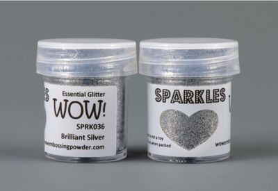 Sparkles Glitter - Brilliant Silver