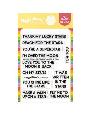 Small Sentiments Moon &amp; Stars