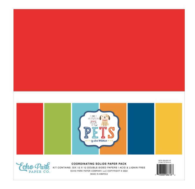 Pets - 12x12 Solids Kit