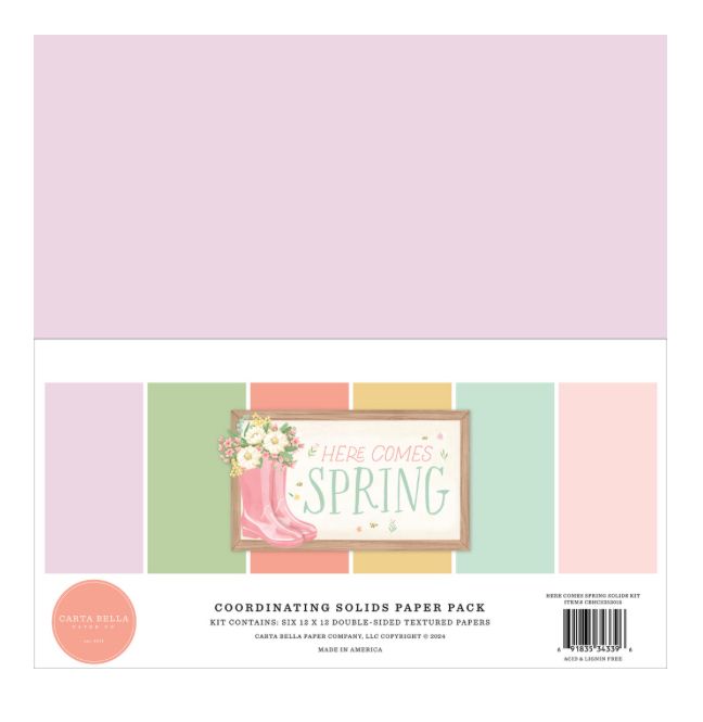 Here Comes Spring - 12x12 Collectuon Kit