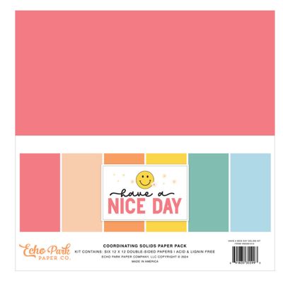 Have A Nice Day - 12x12 Collection Kit