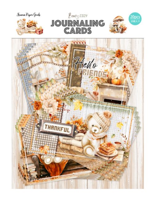 Beary Cozy - Journaling Cards