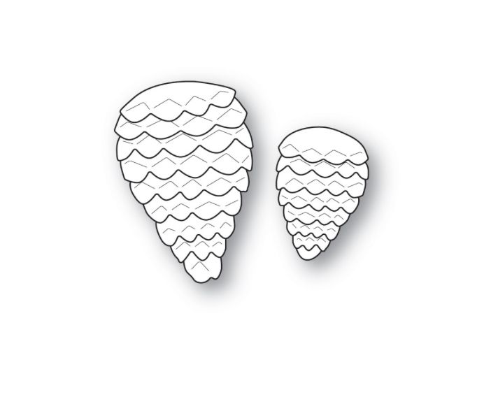 Smooth Pine Cone - Die