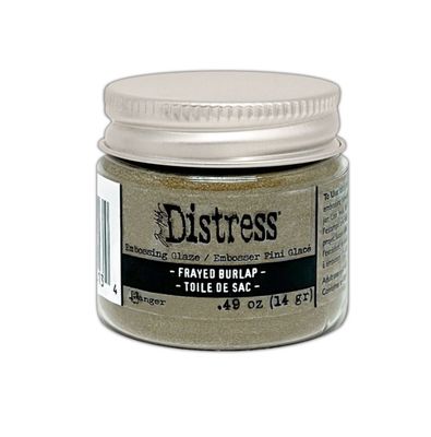 Frayed Burlap - Distress Embossing Glaze (0.49oz)