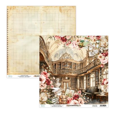 12x12 Patterned Paper - Academia 03
