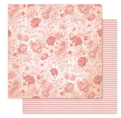 Vintage Rose Basics C 12x12 Single Sheet