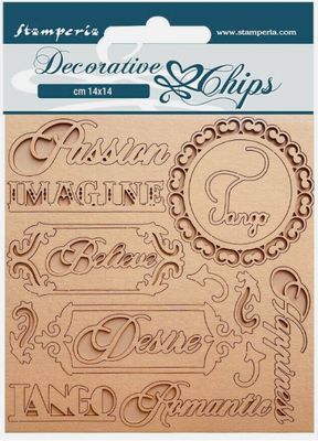 Desire - Writings Decorative Chips
