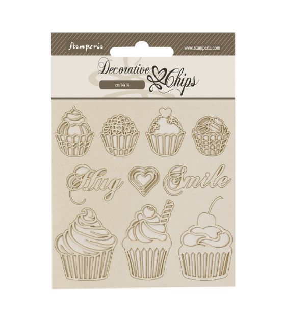 Decorative Chips - Coffee And Chocolate,  Sweety