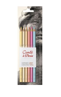 Pastel Pencils Set - 6pcs