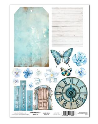 3Quarter Designs - Delicate Harmony - Mini Project Sheet