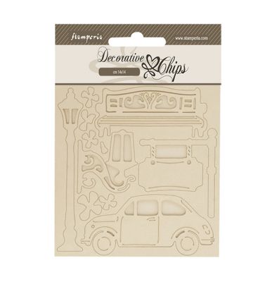 Art Of Travelling - Decorative Chips - Car