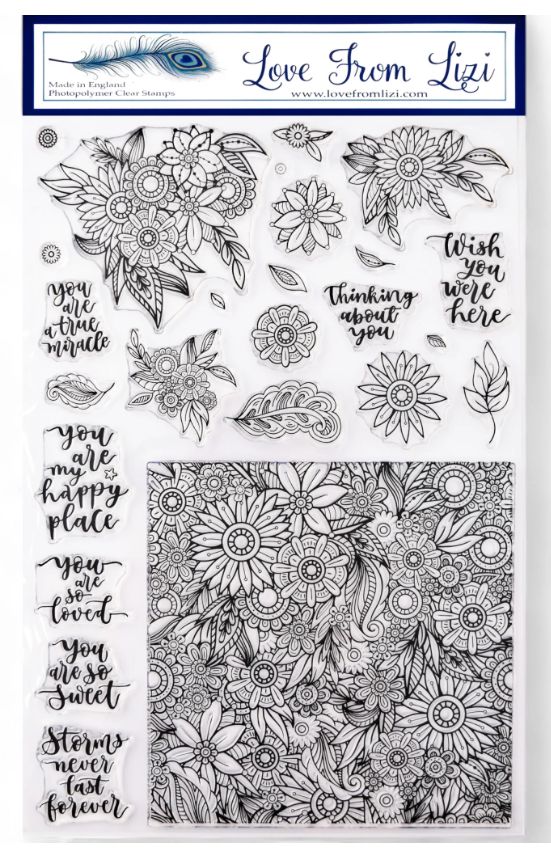 Florals - Love From Lizi - Stamp Set