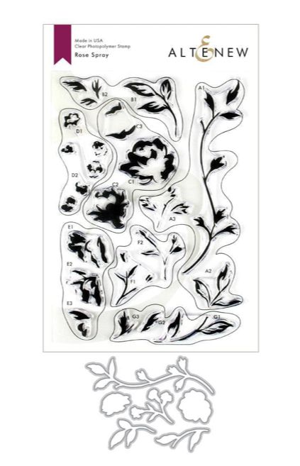 Rose Spray - Stamp &amp; Die Set - Altenew