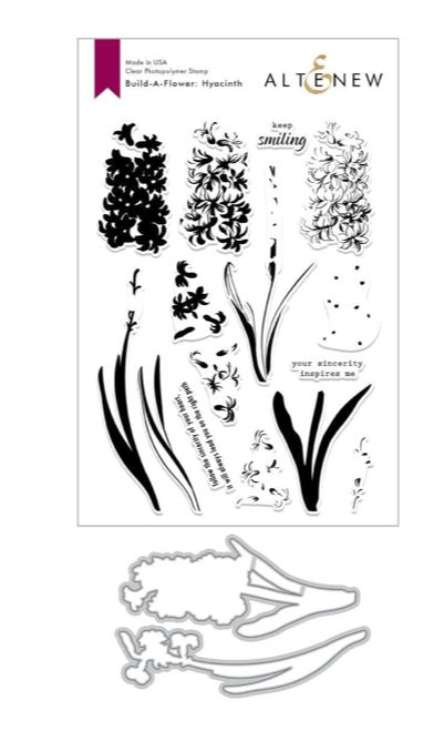 Build A Flower - Hyacinth - Stamp And Die Set - Altenew