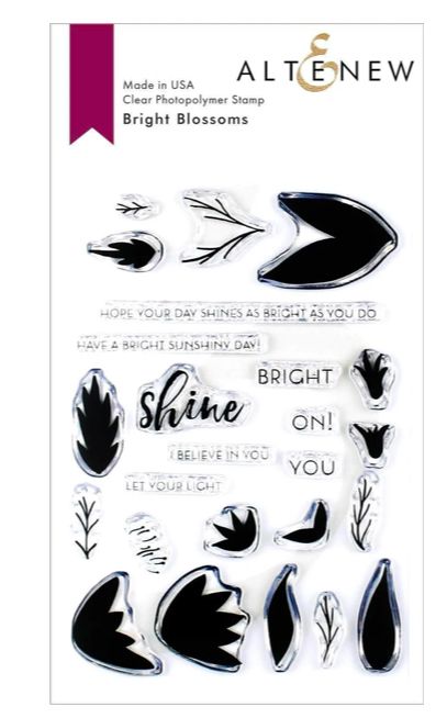 Bright Blossoms - Stamp &amp; Die Set - Altenew