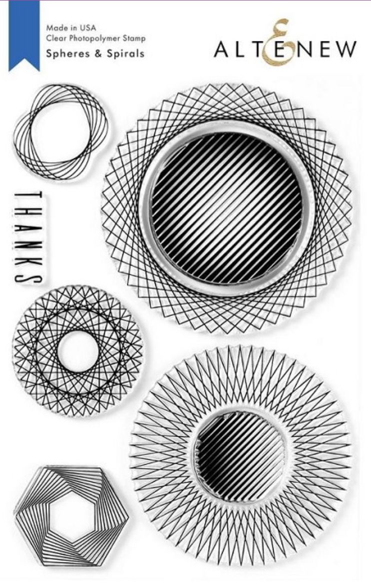 Spheres &amp; Spirals - Stamp Set - Altenew