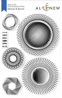Spheres &amp; Spirals - Stamp Set - Altenew