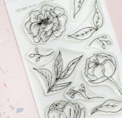 Simple Blooms - Stamp Set - The Grey Muse