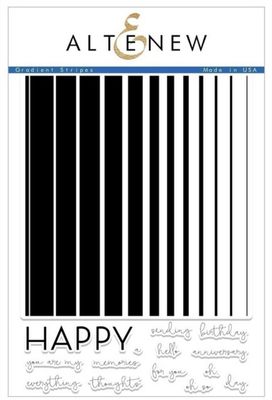 Gradient Stripes - Stamp Set - Altenew
