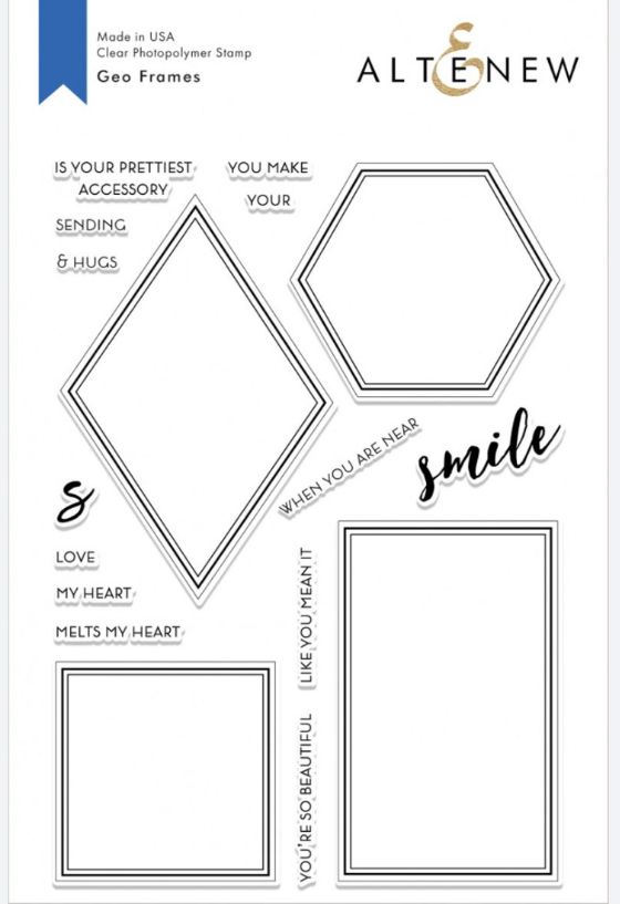 Geo Frames - Stamp Set - Altenew