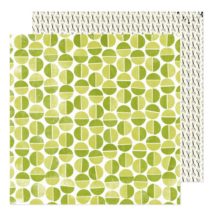 Vicky Boutin 12x12 Patterned Paper - Print Shop,  Carved