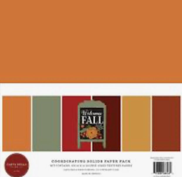 Welcome Fall 12x12 Solids Kit