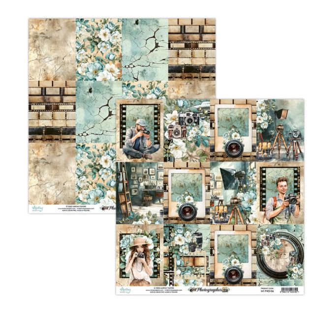 12x12 Patterned Paper - Photographer 06