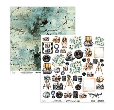 12x12 Patterned Paper Elements - Photographer