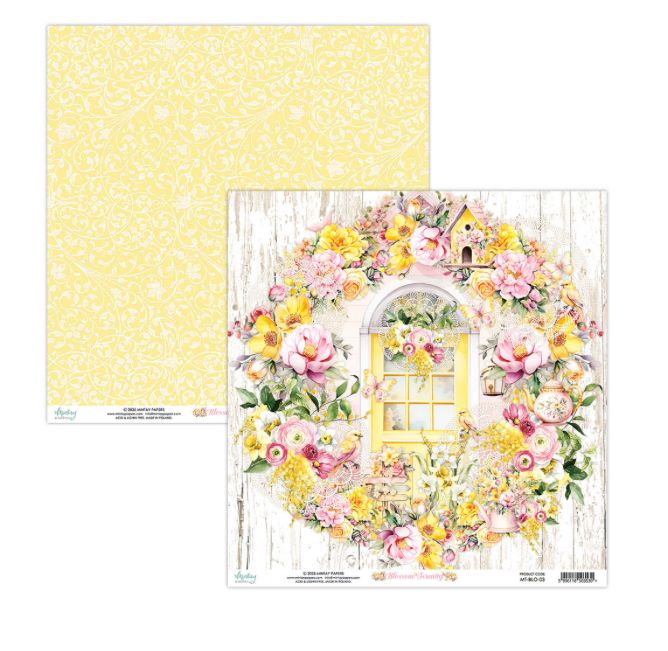 12x12 Patterned Paper - Blossom Serenity 03