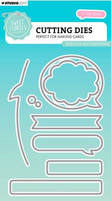 Sweet Stories - Cutting Dies - Speech &amp; Text Essentials
