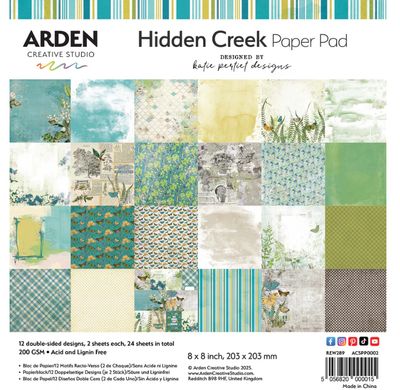 Hidden Creek 8x8 Paper Pad