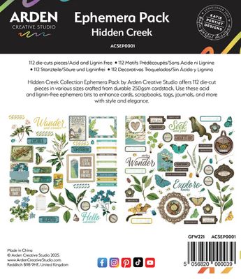 Hidden Creek Ephemera Pack