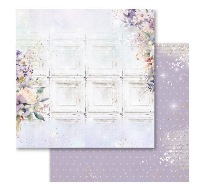 Lavender Love - Blissful - 12x12 Patterned Paper Single Sheet