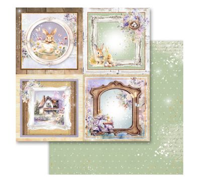 Lavender Love - Enchanting 12x12 Patterned Paper Single Sheet