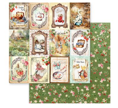 Peter&#39;s Garden - 12x12 Patterned Paper Single Sheet