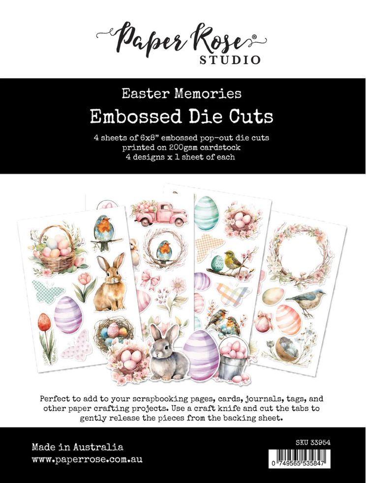 Easter Memories - Embossed Die Cuts