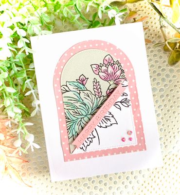 Two - Toned Arch Card - 1-3:30pm