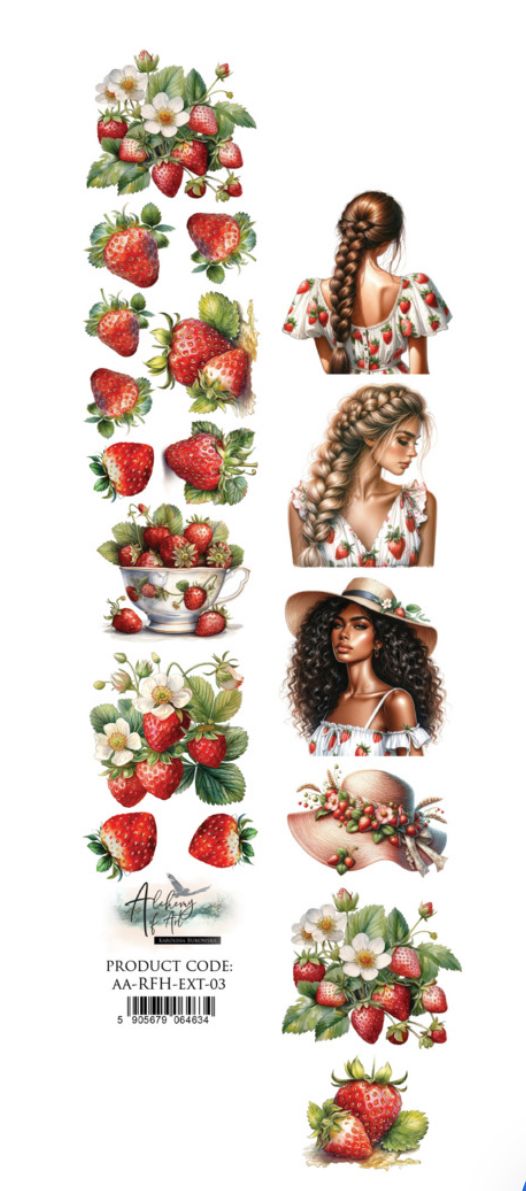 Recipe For Happiness - 2x12 Extra Paper 03 Strawberries