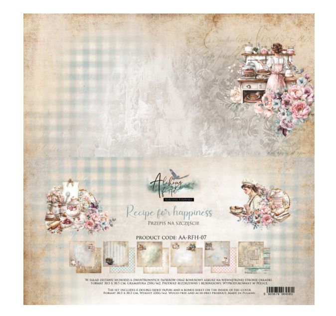 Recipe For Happiness - 12x12 Paper Collection