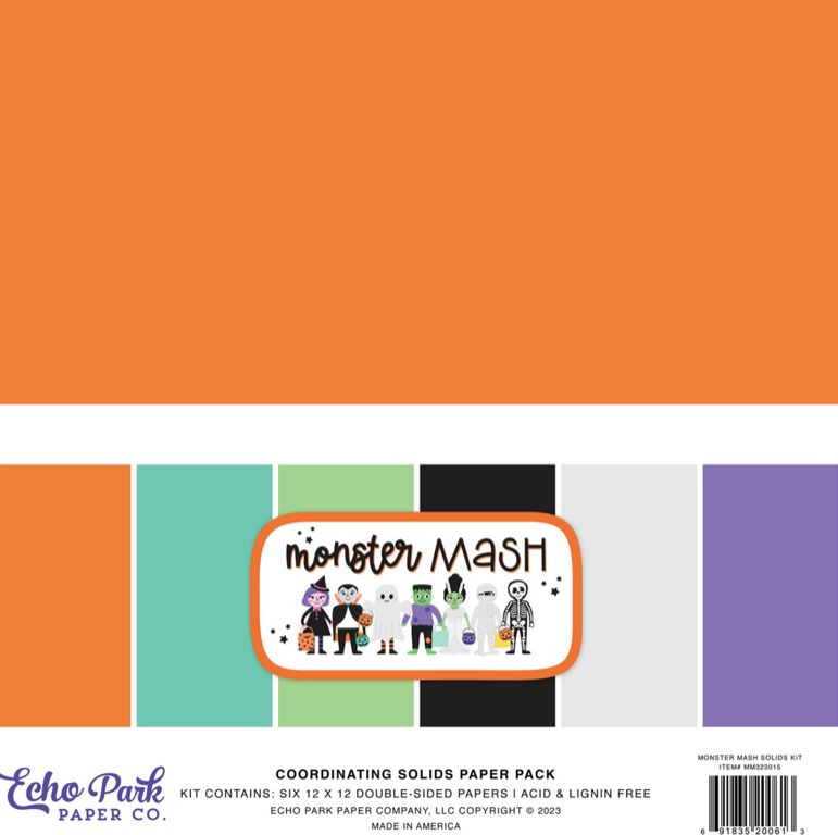 Monster Mash - 12x12 Solids Kit