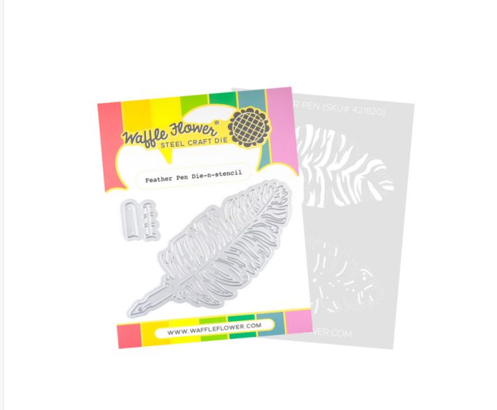 Feather Pen - Die N Stencil