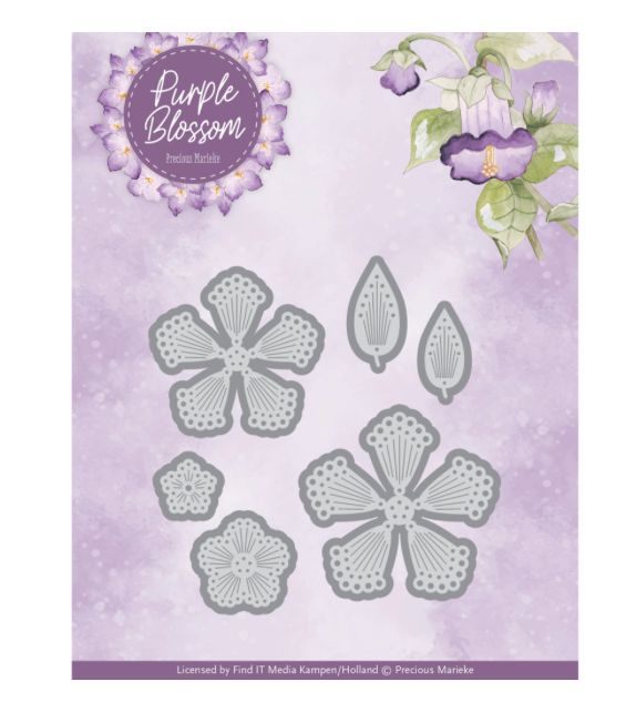 Purple Blossom - Blossom Fantasy Flowers, Precious Marieke Die