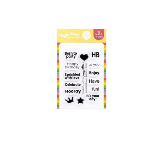 Cupcake Topper Additions -  Clear Stamp